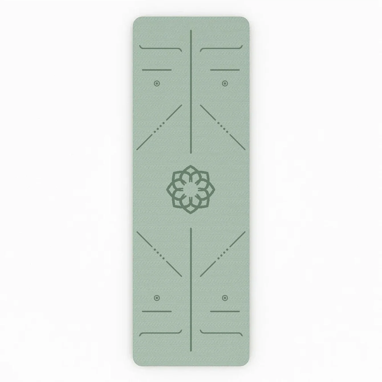 

Esterilla de Yoga antideslizante para mujer, esterilla ejercicio Fitness ecológica con correa transporte, esterillas de