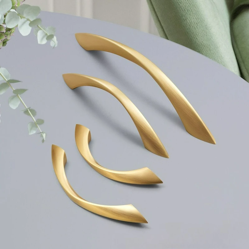 Cabinet Door Handle, Clothing Cabinet, Kitchen Drawer, Shoe Cabinet, Modern Simple, Light Luxury, High-end Handle