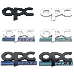 OPC Line Emblem Front Grille Badge Tail Stickers Logo For Opel Astra G H J K F Corsa D Zafira B Insignia Mokka Regal Accessories