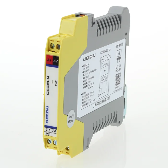 Original Configurable Safety Relay Emergency stop Safety Switch/Interlock   CZSR8401-1B  DO Signal (SIS) | 24V DC | 1N/C | 4A