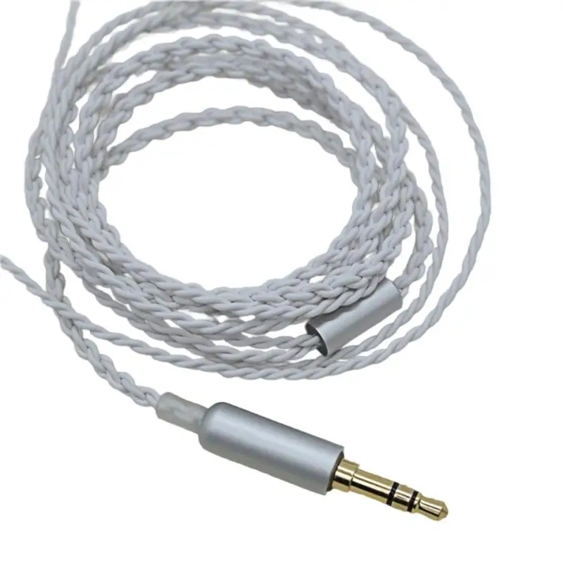 R53C 3.5mm 1/8inch to Speaker Wire Male Plug to Bare Wire Pigtail 3.5mm Connector Adapter Repair Cable for Headphone