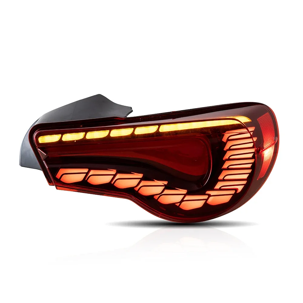 

2012-2020 для Toyota 86 GT86 и Subaru BRZ: Новые светодиодные задние фонари с дизайном «Драконья чешуя» и цветовой температурой 6500K для тюнинга