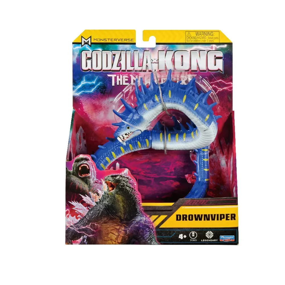 2025 Playmates Godzilla X Kong Novo Império Anime Figura