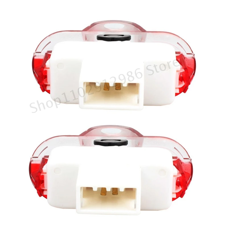 2pcs For Skoda Car Door Light Welcome Laser 3D Projector for Octavia A5 A2 A3 2 3 2007-2012 Styling Ghost Shadow Lamp