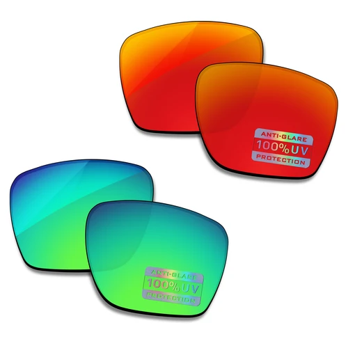 MYCOURAG Lentes de repuesto para OAKLEY Sylas OO9448 - Gafas de sol de 57 mm Protección UV400 Opciones multicolores