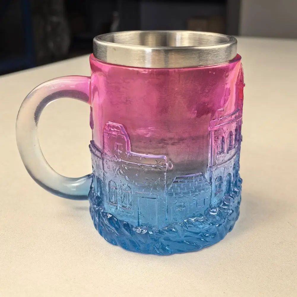 Durable Coffee Cup Sci-fi Mug Sci-fi Themed Insulated Stainless Steel Mug Unique Movie Memorabilia Coffee Cup Creative Novelty