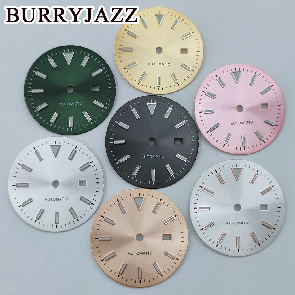 buryjazz-245mm-sem-logotipo-nh05-mostradores-de-relogio-prata-preto-ouro-rosa-ouro-verde-rosa-verde-mostrador-luminoso-caber-nh05-nh06-caso-coroa