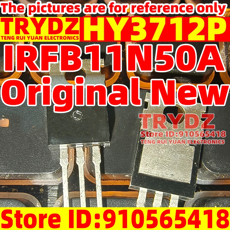 20-2pcs Original New HY3712 HY3712P IRFB11N50A TO-220 High power inverter controller transistor