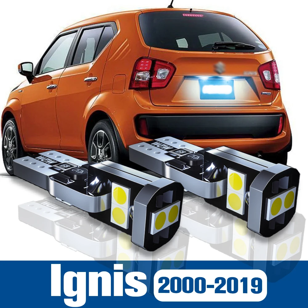 

2pcs LED License Plate Light Lamp Accessories Canbus For Suzuki Ignis 2000-2019 2009 2010 2011 2012 2013 2014 2015 2016 2017