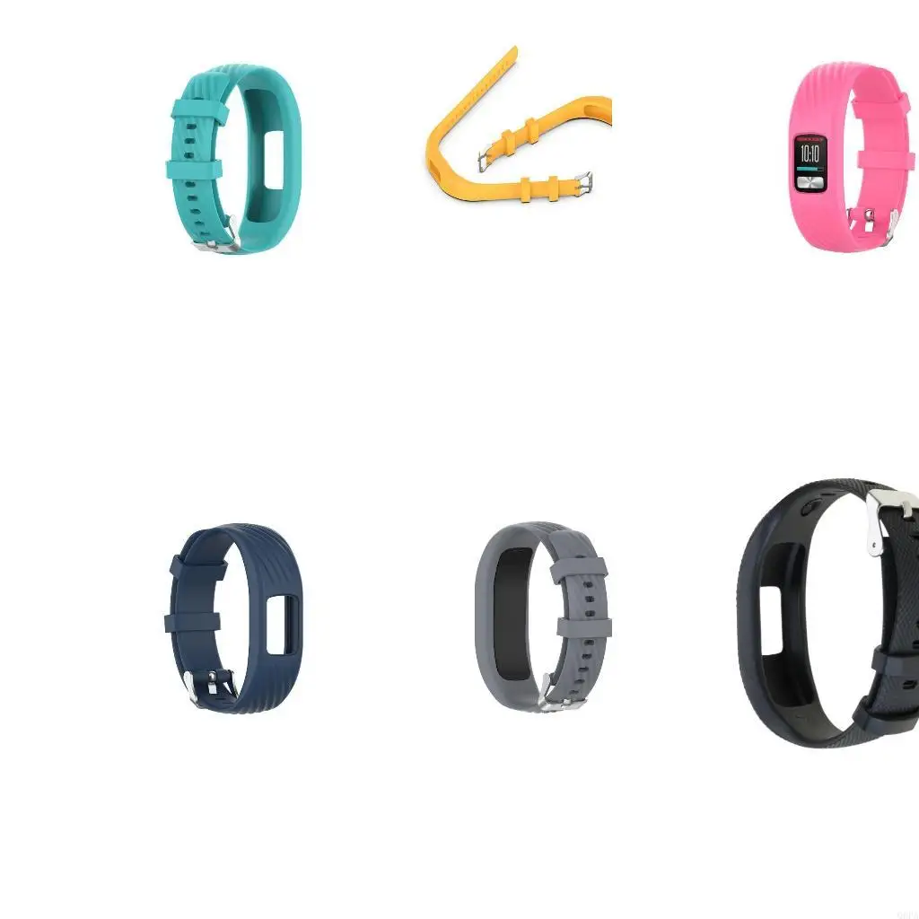 Q6PA Fit for  vivofit 4 Band Adjustable Smartwatch Silica Wear Resist Replacement Strap Wristbands Bracelet Waterproof