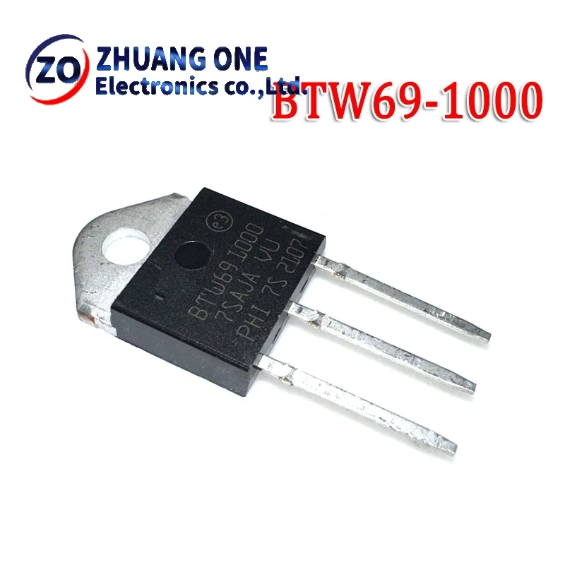 (5piece)100% New BTW69-600 69-800 69-1000 BTW69-1200 Direct plug TO-3P Chipset