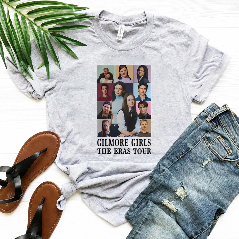 Gilmore Girl T-shirt Vintage Stars Hollow Shirt Rory Lorelai Gilmore Graphic Tee Luke\'s Diner Tv Show Inspired Tees Bookish Gift