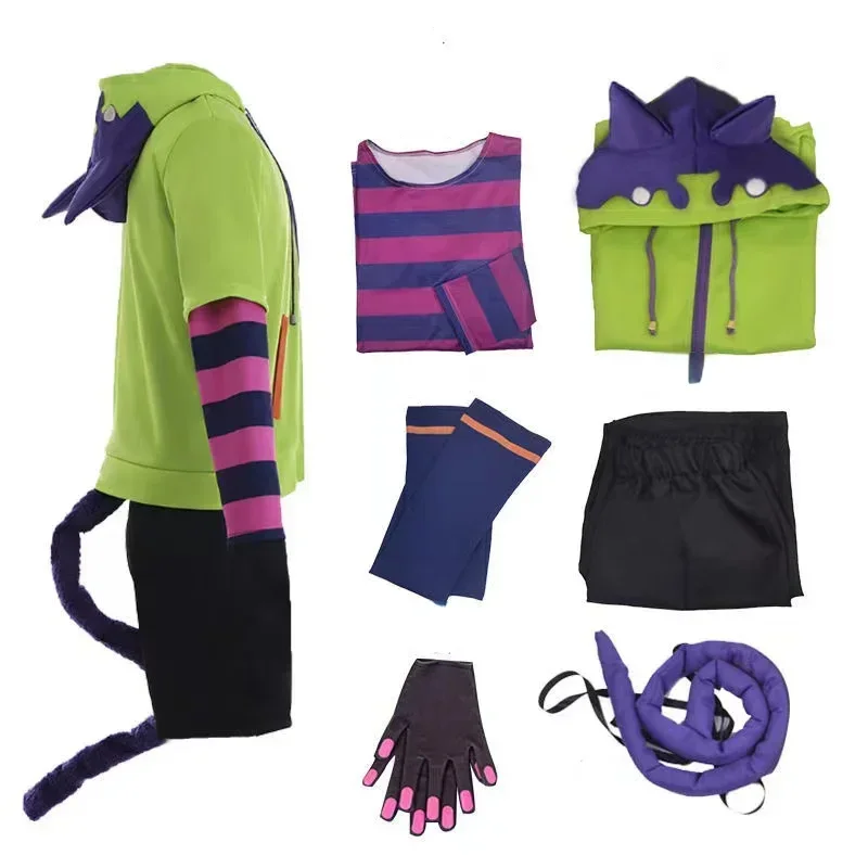 Cosplay SK8 The Infinity Miya Chinen para mujer (G3075): conjunto completo de disfraz de Halloween (traje + peluca), ropa bonita de estilo uniforme