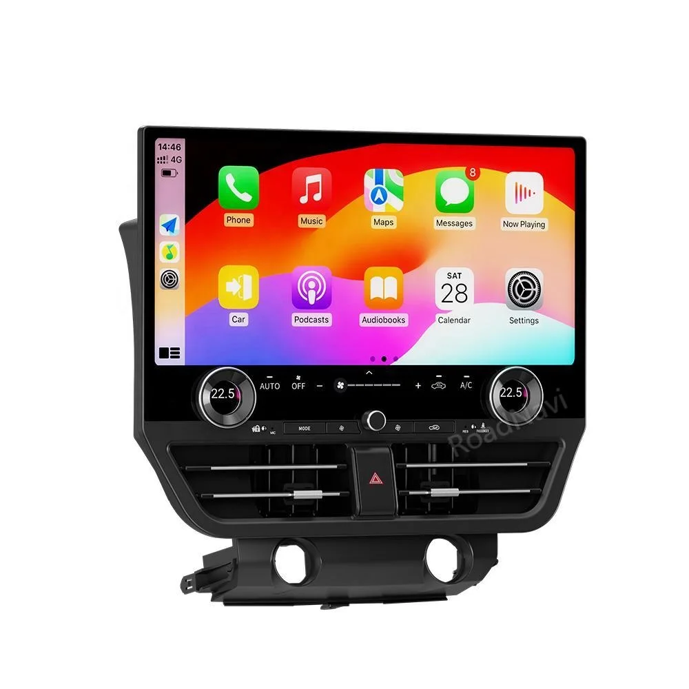 19.8'' RoadNavi Car Multimedia Player for Land Cruiser LC200 2008-2021 Android Carplay GPS Navi 4G 360