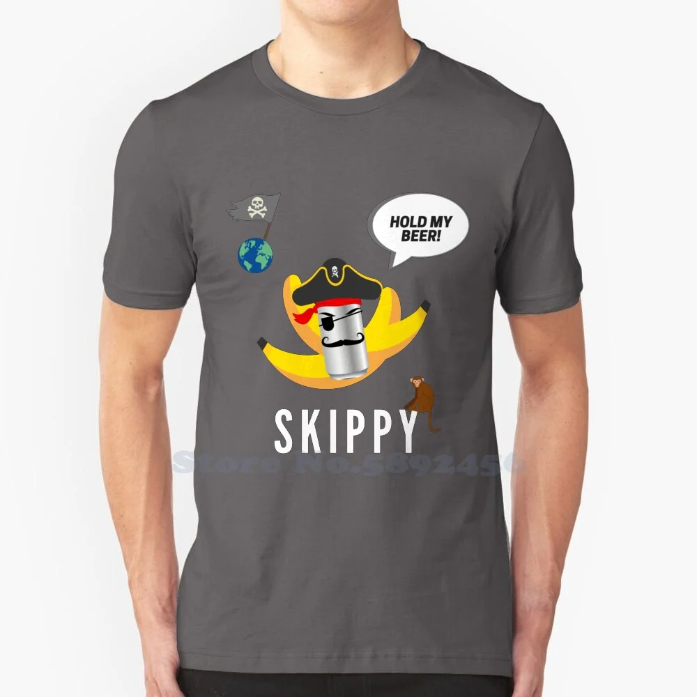 Skippy - Hold My Beer - Expeditionary Force. 100% cotton T-Shirt Men And Women