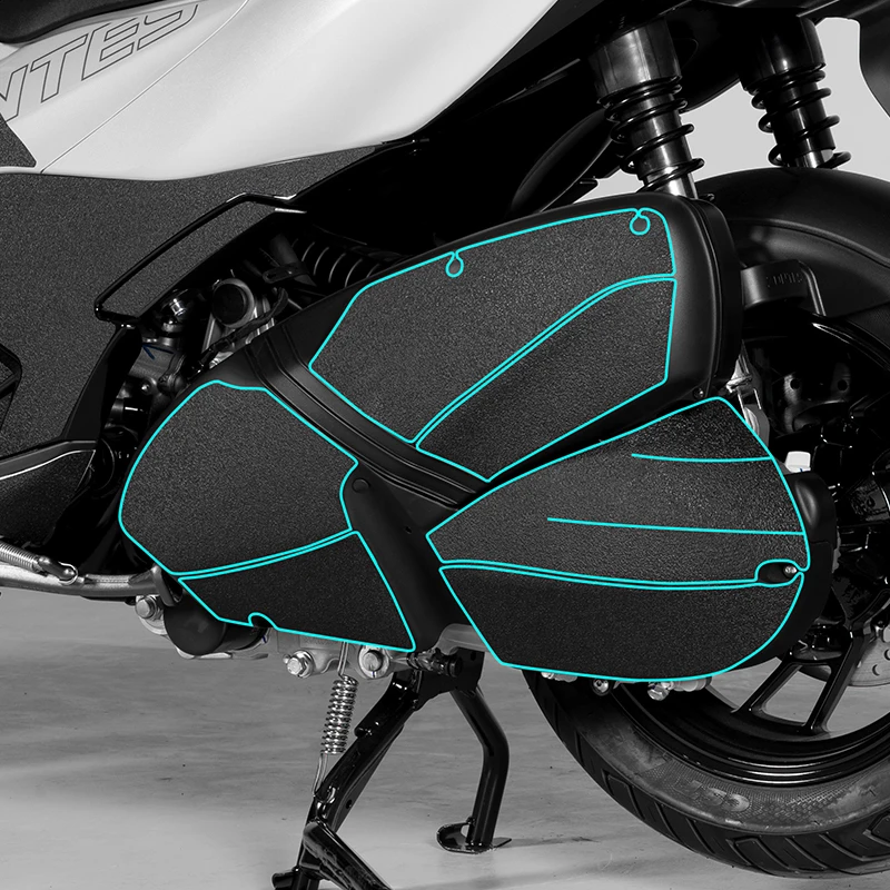 For ZONTES 350D Motorcycle Accessories Armor Protective Sticker Fairing Kits Of Bike Plastic Area Decoration And Refit Decals