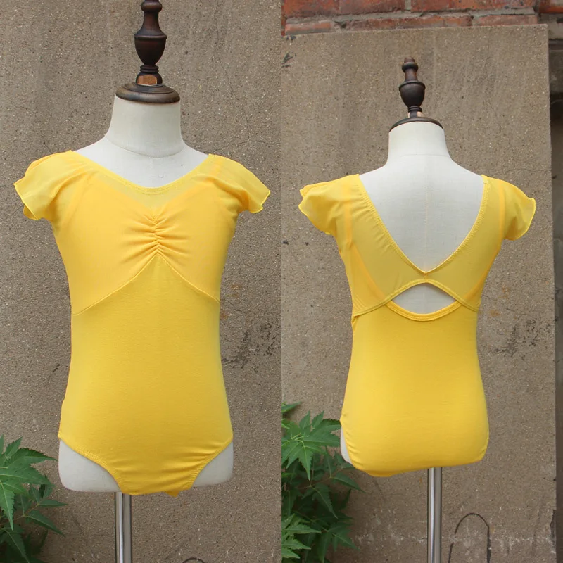 Girls Ballet Tutu Outfits Gymnastics Ballet Practice Costumes for Children Dance Wear Leotards for Girls Training Clothes