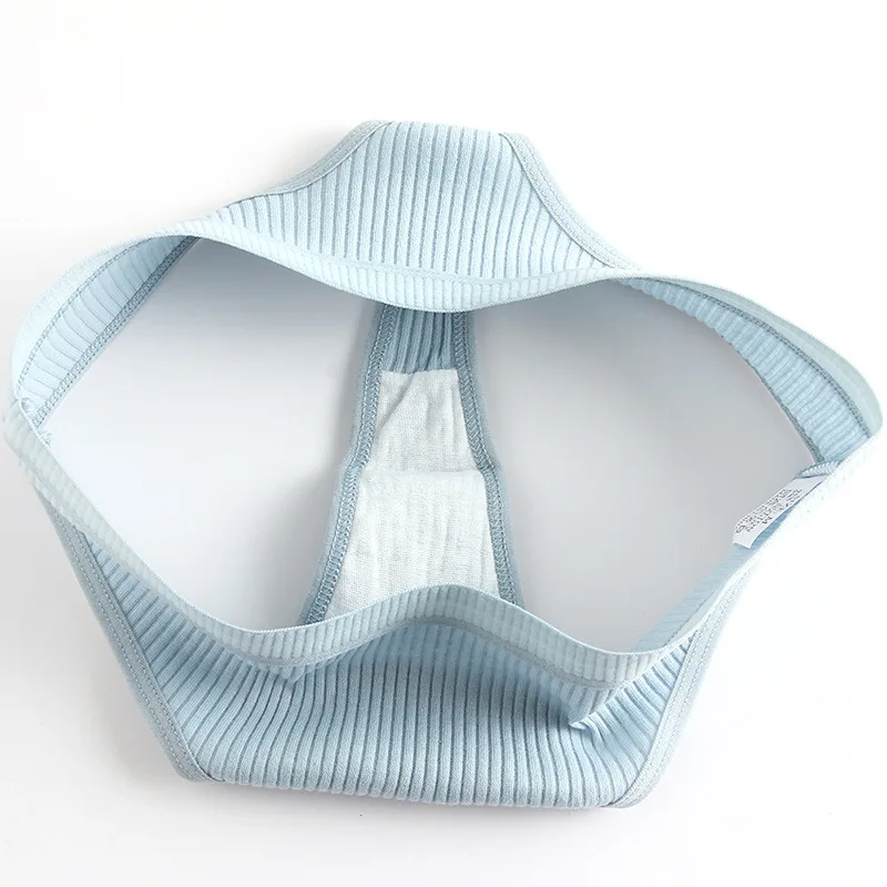 Tanga de algodón para mujer, ropa interior suave de cintura baja, sin costuras, Color sólido, parte trasera en T, 3 piezas