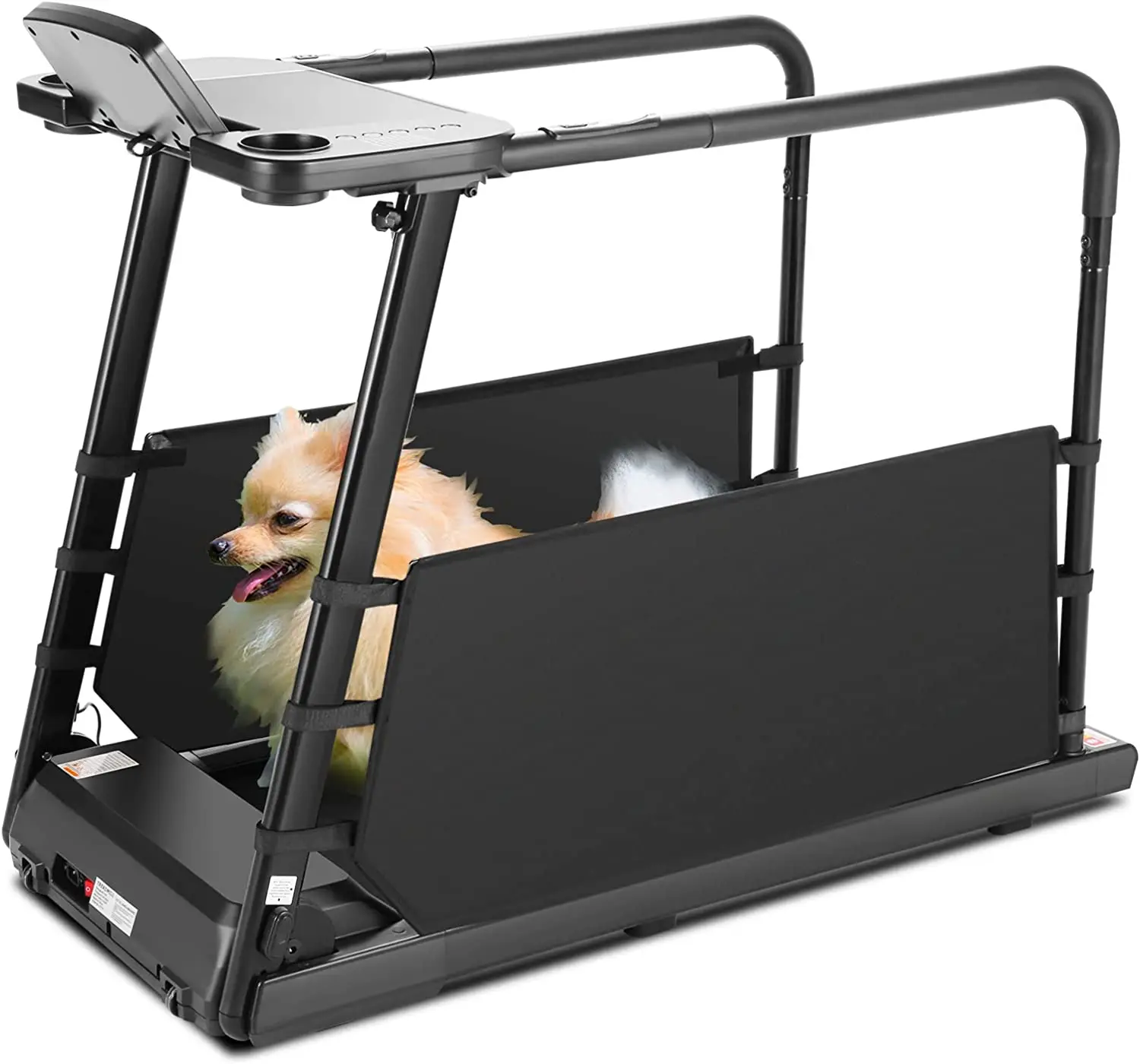 Cinta de correr para ancianos, cinta de correr de rehabilitación, cinta de correr de entrenamiento con reposabrazos, Fitness en casa con frecuencia cardíaca