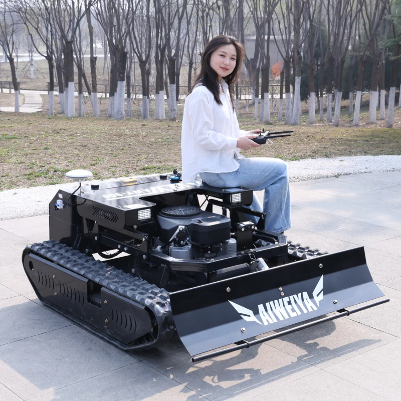 Customized Industrial Remote Control Flail Mower Garden Farm Slope Cutting Remote Control Grass Cutting Machine GPS lawn mowers