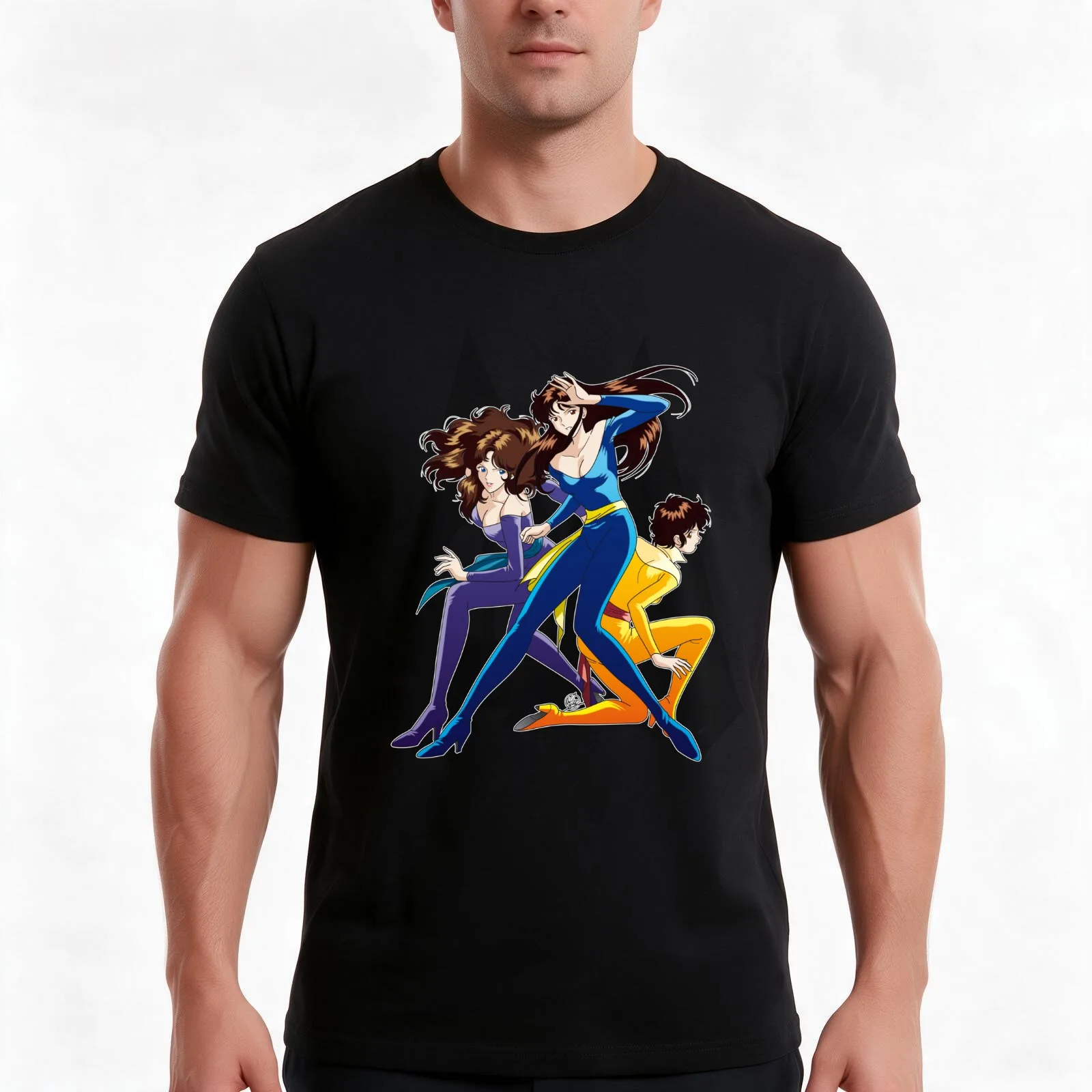 Cat's Eye - You're under arrest! T-Shirt Summer Casual Cotton Tee, Unisex Men Women