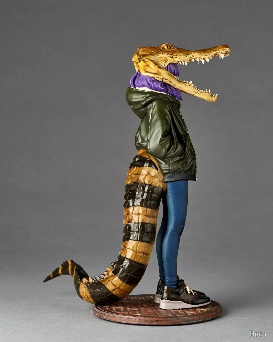 【Original】KAIYODO CROCO GIRL Figurenmodellspielzeug im Maßstab 1:7