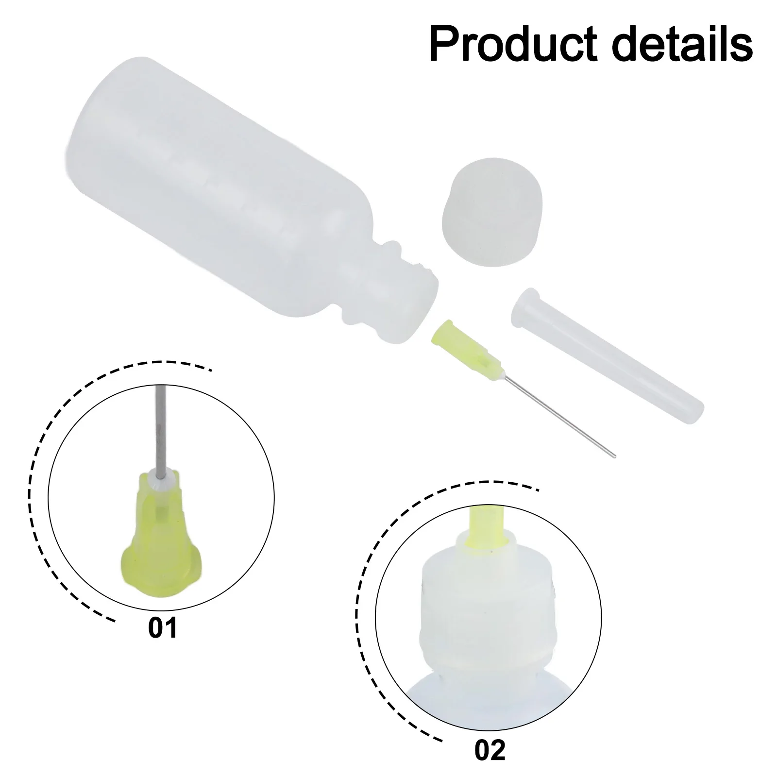 

With Needle Flux Bottles 50mL Pine Perfume Vent Alcohol Bulk Perfume Dispenser Dispensing Bottle Engine Oil Sol Flux