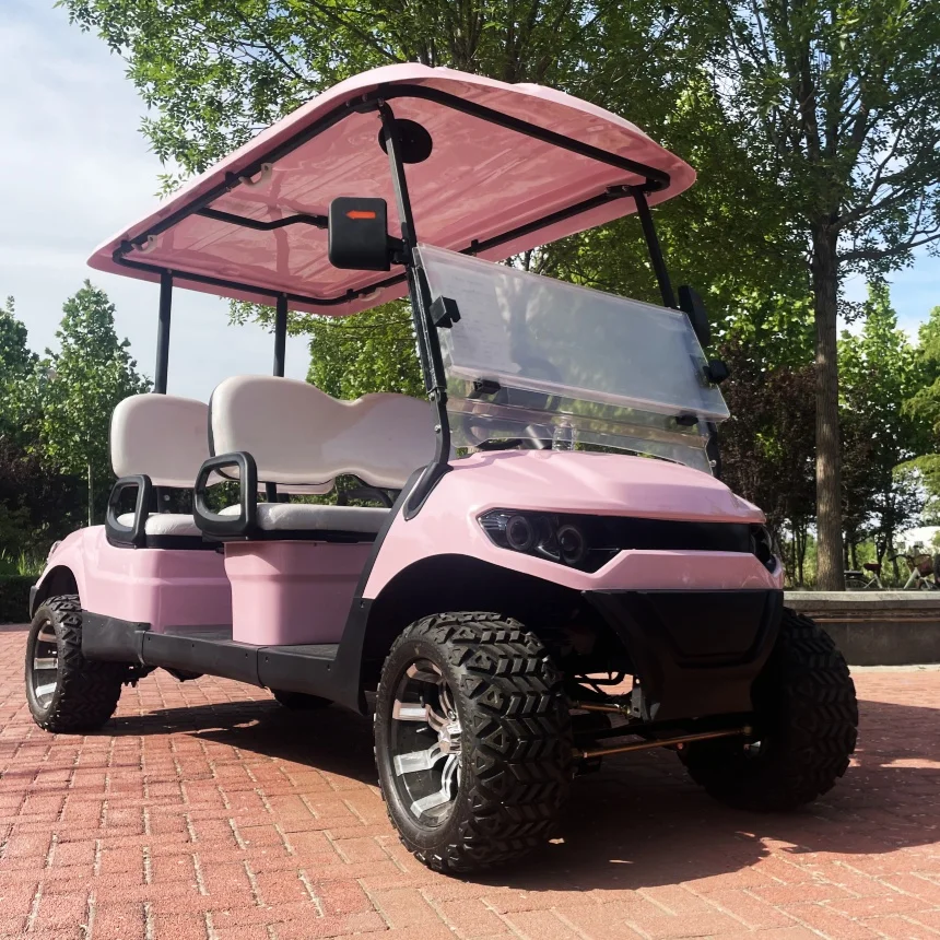 Hot Selling Electric Golf Cart Stable Quality Long Durability Electric Self-Propelled Car Has Enough Power And A Long Range