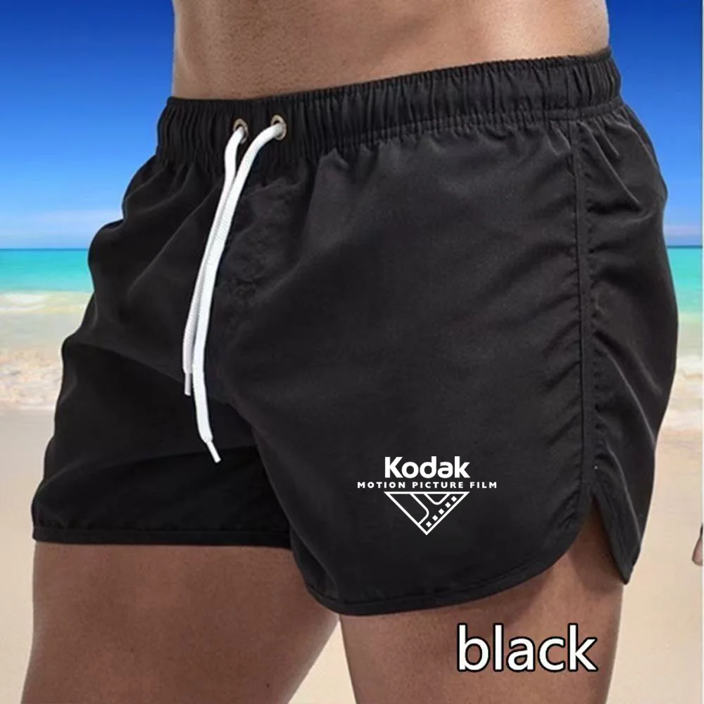

Kodak Summer Men's Quick-Drying Casual Shorts - Adult Vacation Beach Casual Shorts - Suitable for Outdoor Running Shorts