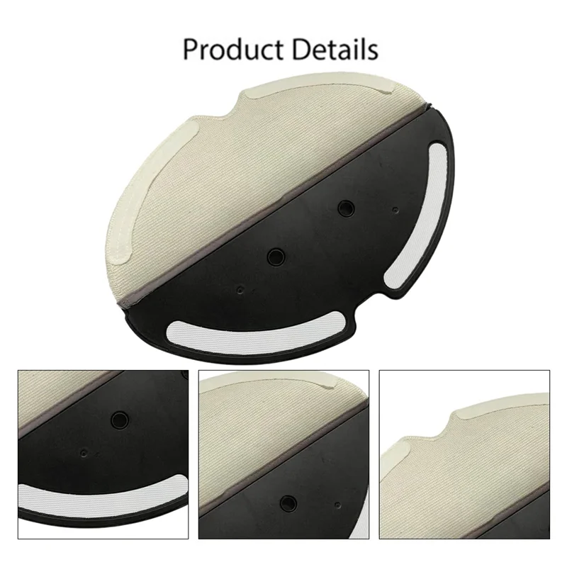 Suporte de esfregão e pano de esfregão para roborock q8 max, acessórios de substituição para aspirador de pó, acessório eficiente de limpeza doméstica
