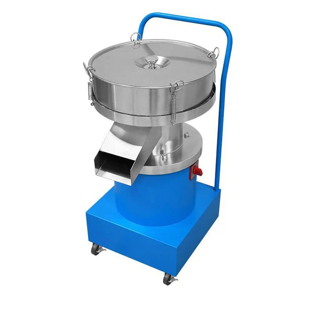 

Electric Vibrating Screen Machine Powder Flour Screen Machine Vibrating Screen Machine Small Stainless Steel Soy Milk Filter