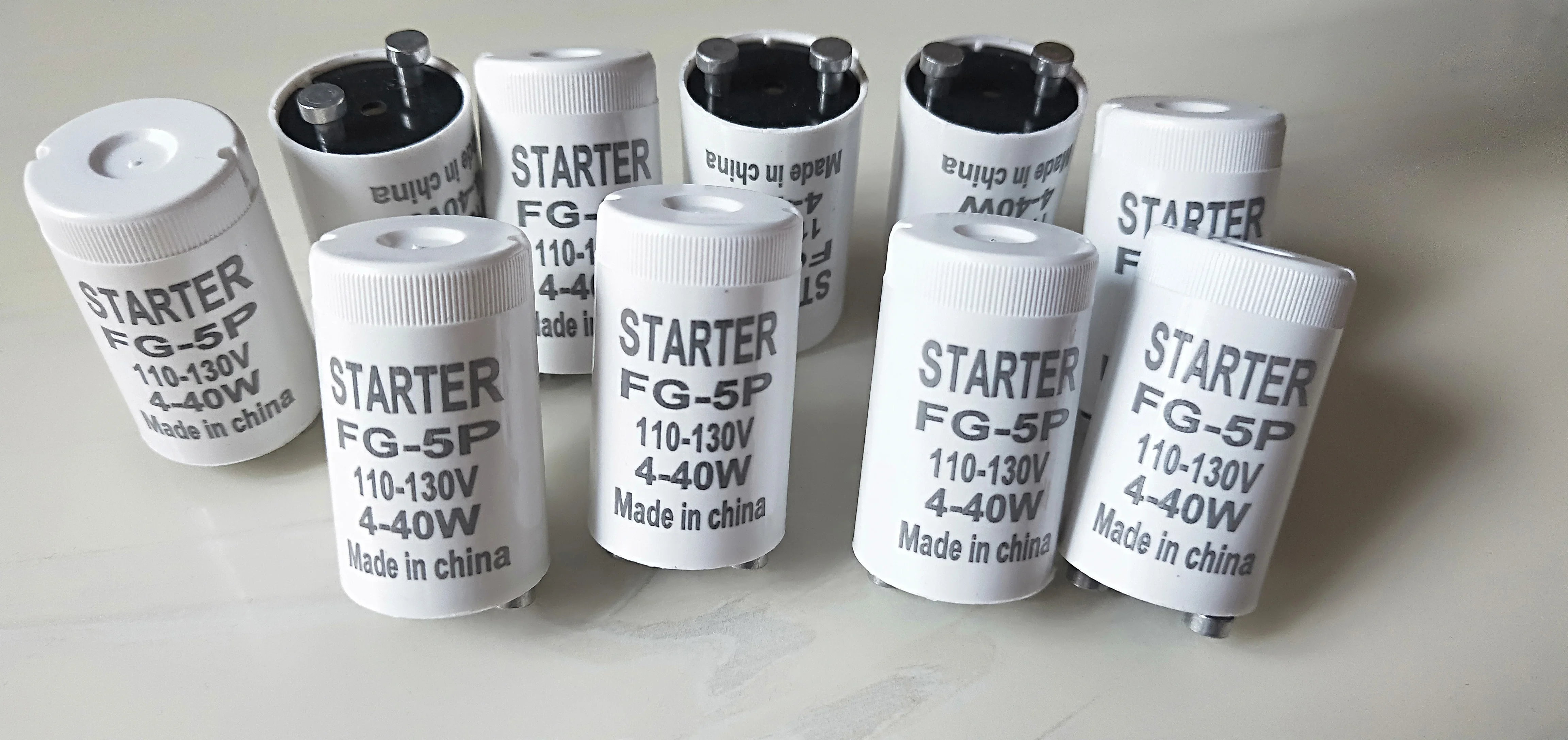 25 قطعة/الوحدة عالية الجودة 110 فولت-130 فولت كاتب البعوض مصباح فيوز كاتب FG-5P لمصابيح البعوض 4-40 واط CE ROHS