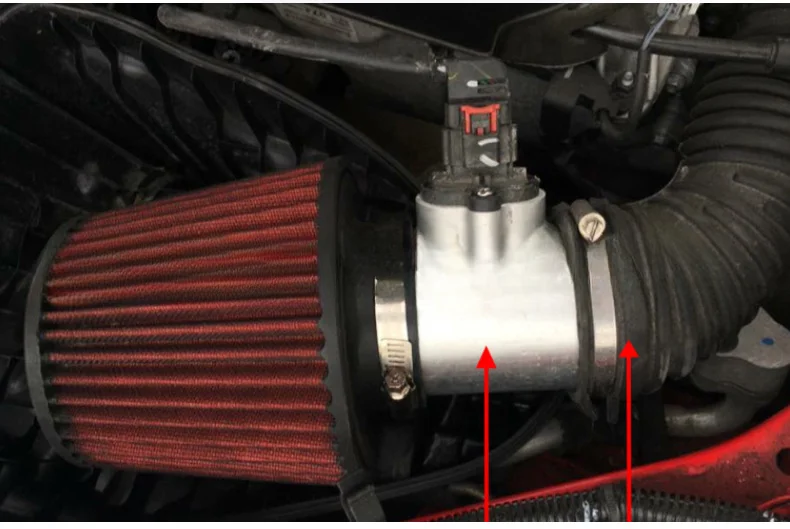 76mm Intake Tube Aluminum Air Intake Pipe Large Airflow Design Heat Resistant Material Precision Engineered Fit