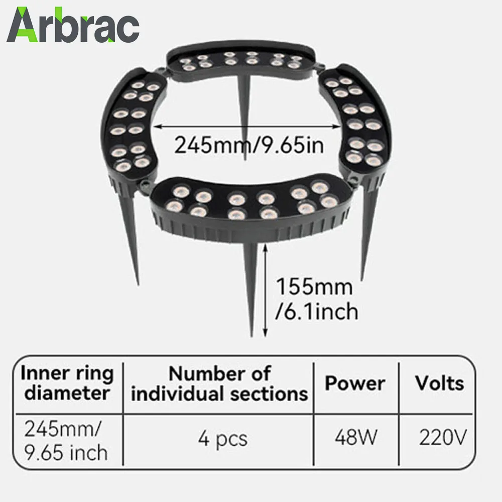 Tuin gazonlicht Beeldje licht IP65 Warm licht RGB-licht Buitenlamp 220V Tuindecoratielamp Waterdicht licht