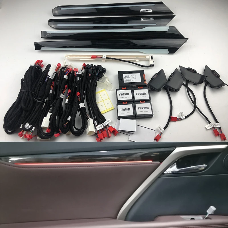 For Lexus 64 Colors Ambient Light For RX 2016-2020  Advanced Light Decoration Lamp Lamp Inter car decorate atmosphere light