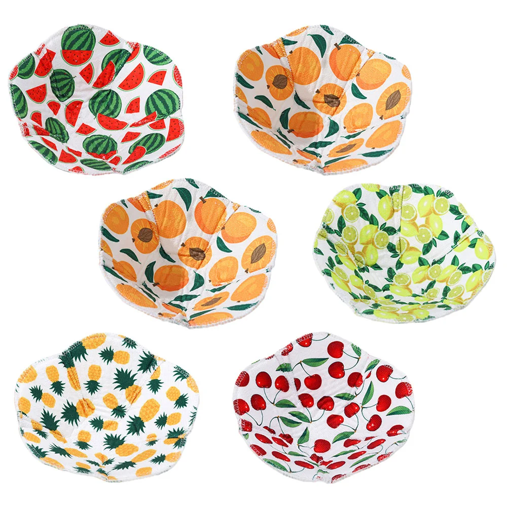 6 Pcs Bowl Cozy Microwave Holder Mats Glass Bottle Plate Huggers Safe Kitchen Holders