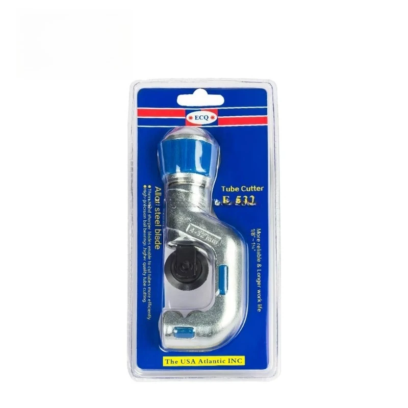 Copper Alloy Pipe Cutter E-532, 4–32 mm (1/8″–1 1/4″), Stainless Steel, Refrigerant Repair