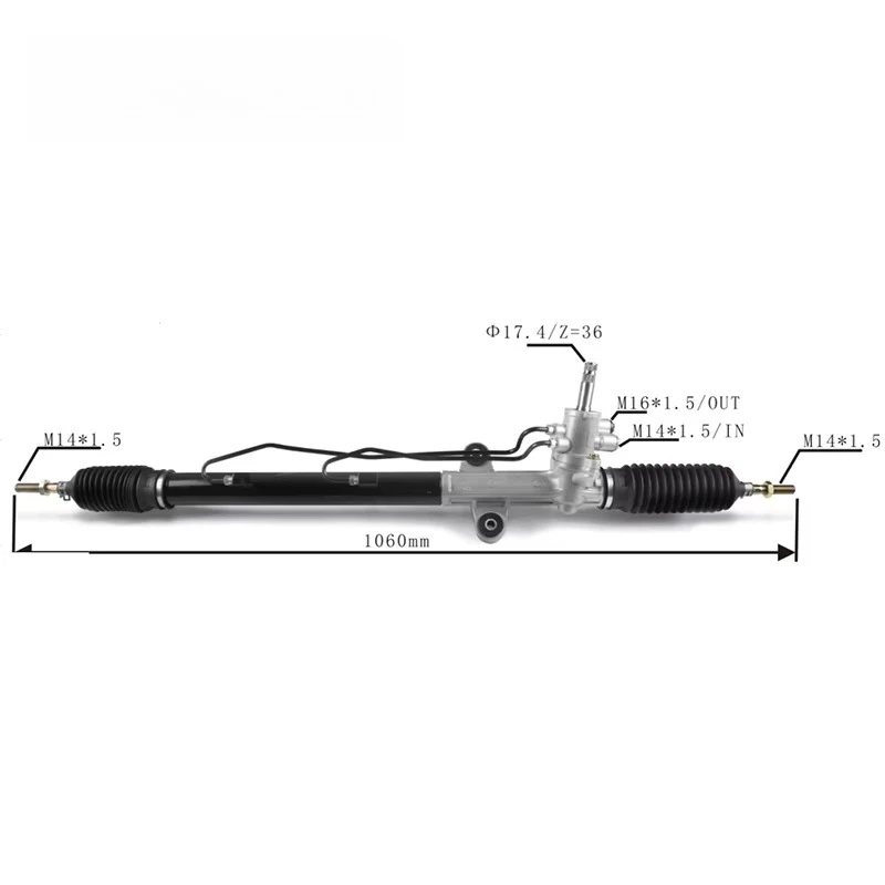 

Factory Price Auto Parts Steering Rack Pinion 53601-S84-G04 53601-S84-A03 Car Steering Rack For Honda Accord 2.3 1998-2002