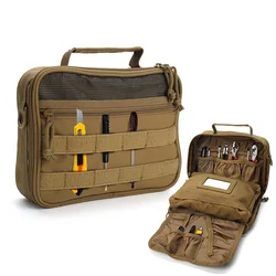 New Multifunctional Tool Bag Molle System Small Nylon Storage Tools Bag Portable Electrician Hardware Bag with Pocket Durable