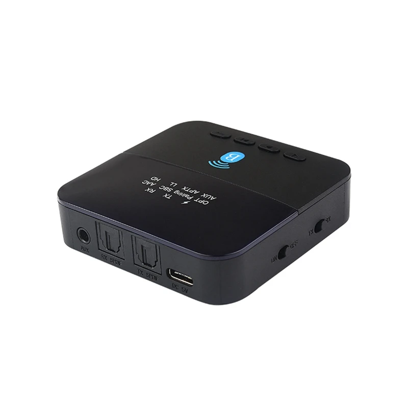 

Bluetooth Audio Transmitter Model BTC880 Bluetooth 5.0 Wireless Adapter Multifunction 2-In-1 Audio Receiver Transmitter