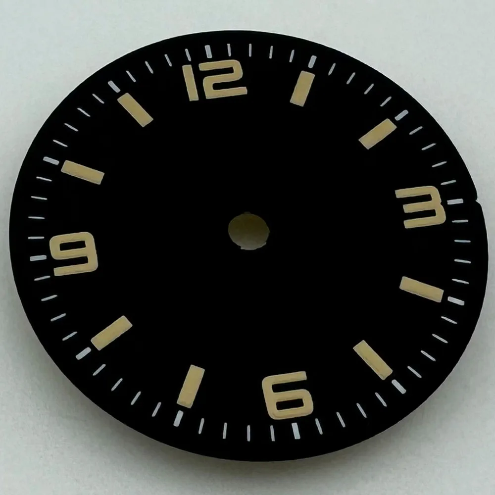 28.6 ملم قرص معقم مضيء مناسب NH34 NH35 NH36 حركة ميكانيكية #3