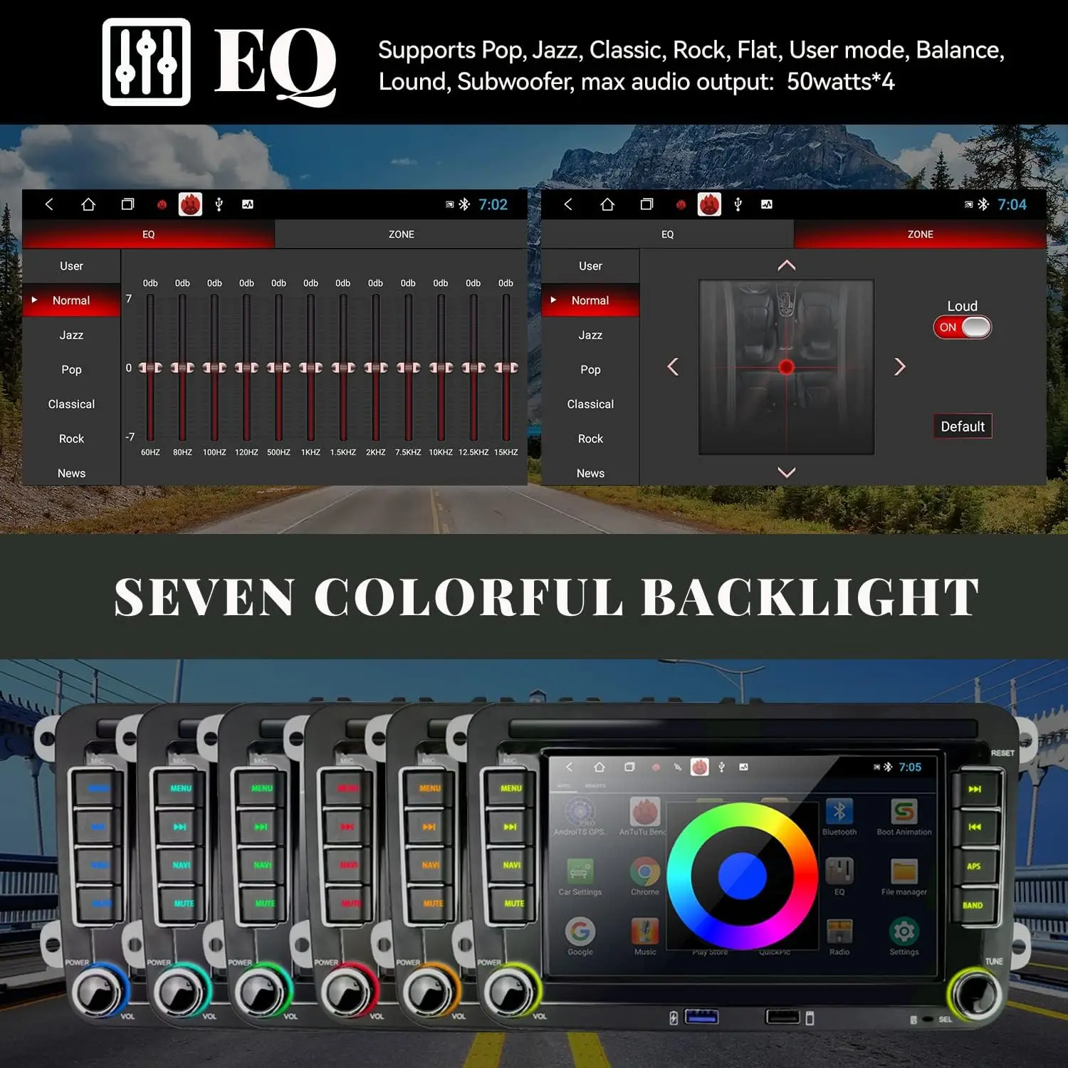 2 الدين راديو السيارة أندرويد 13 سيارة مشغل وسائط متعددة واي فاي نظام تحديد المواقع Carplay السيارات لشركة فولكس فاجن سكودا جولف 5 6 توران باسات جيتا 7 "سيارة ستيريو #5