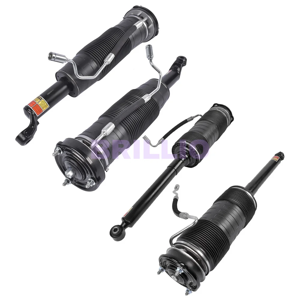4X Front & Rear ABC Hydraulic Shock Absorber Struts For Mercedes -Benz Maybach W222 S550 S600 Maybach S63 S65 AMG 2223200613