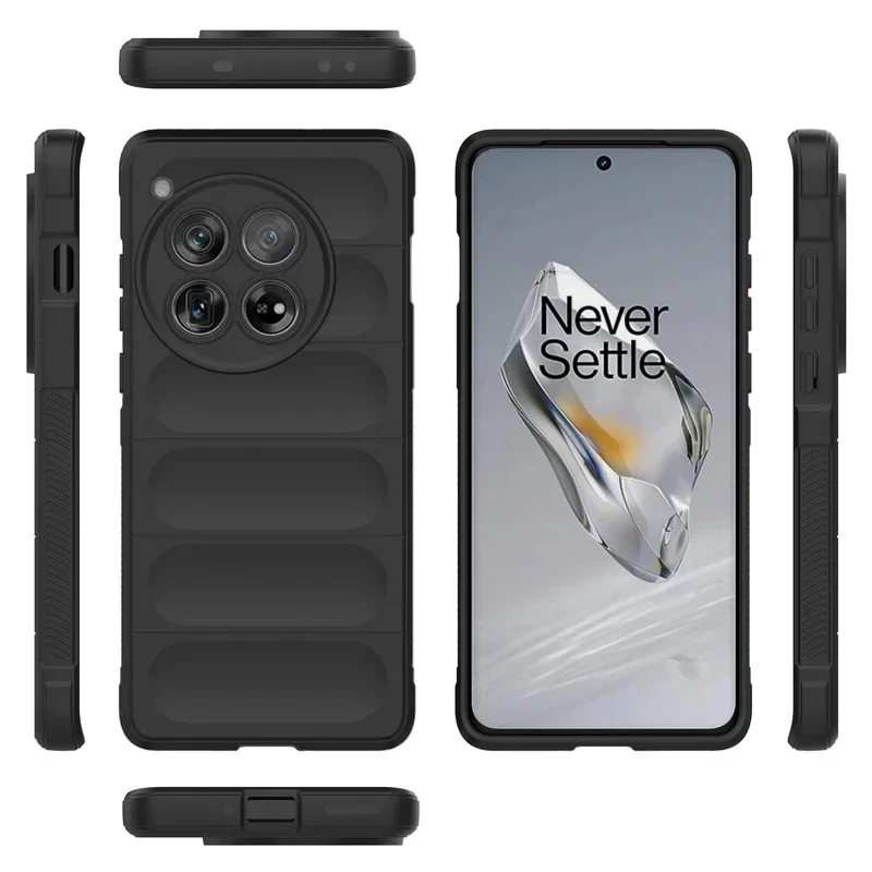 For OnePlus 12R 11R 10R 10 11 12 R 5G Back Cover Phone Case Soft Liquid Silicone Anti-fall Shockproof Protect Funda Coque