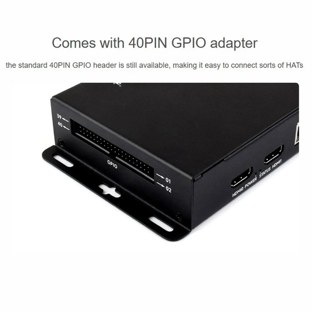 Металлический корпус AB01 CM5 для вычислительного модуля 5, плата ввода-вывода с охлаждающим вентилятором