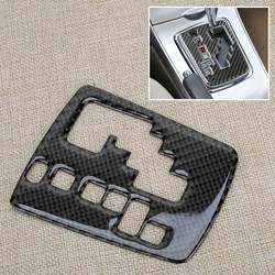 Black Carbon Fiber Center Console Gear Shift Panel Trim Cover Car Fit for Toyota Corolla 2013 2012 2011 2010 2009 2008 2007