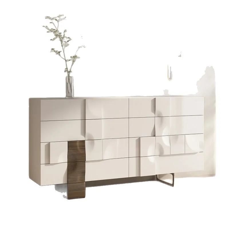 

Italian style, light luxury, solid wood, porch, partition, multi-function, storage, modern, living room