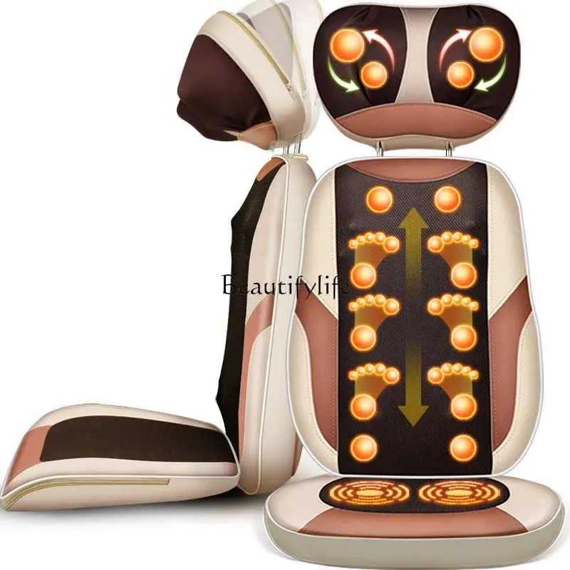 

110V Shoulder and Neck Massager Full Body Multifunctional Massage Cushion Chair