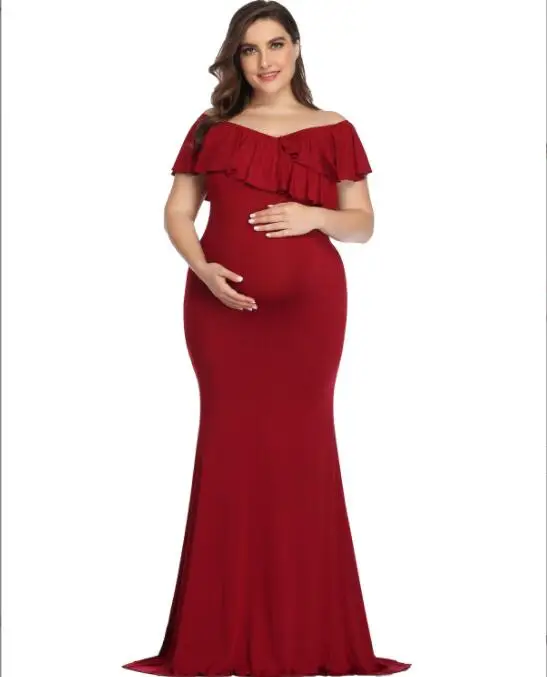 

New Pregnant Maternity Dresses For Pregnancy Pregnant Clothes Beautiful Women Sexy Photo Shoot Photography Props Clothing Dresse