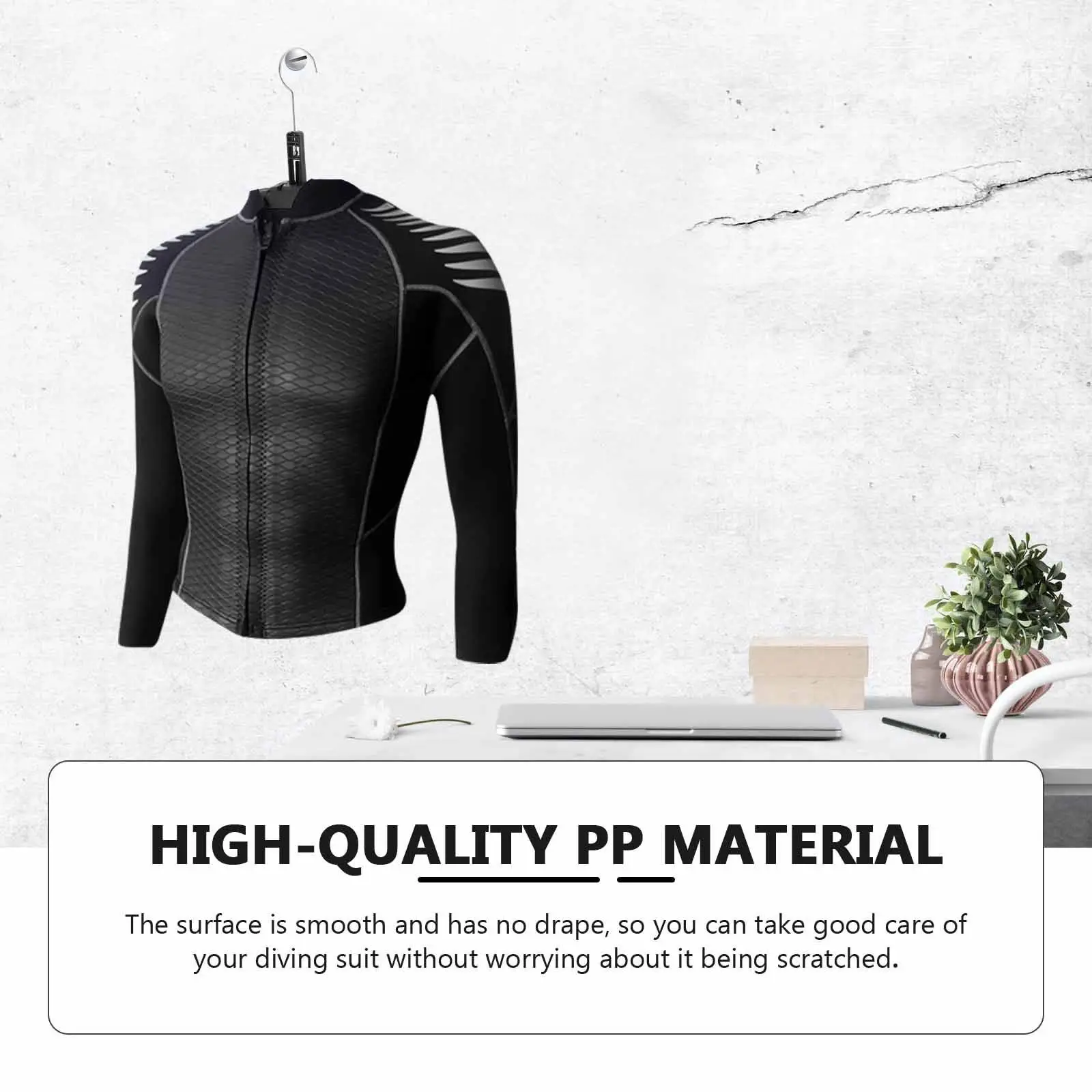 Thickened Clothes Hanger Foldable Non-Slip Outdoor Diving Suit Hanger Windproof Portable Camping Rack Lightweight Travel Drying view 3
